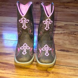 Toddler size 8 cowboy boots
